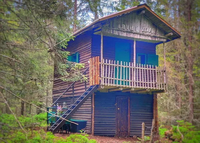 Luxe tent Vles Uprostred Lesa *